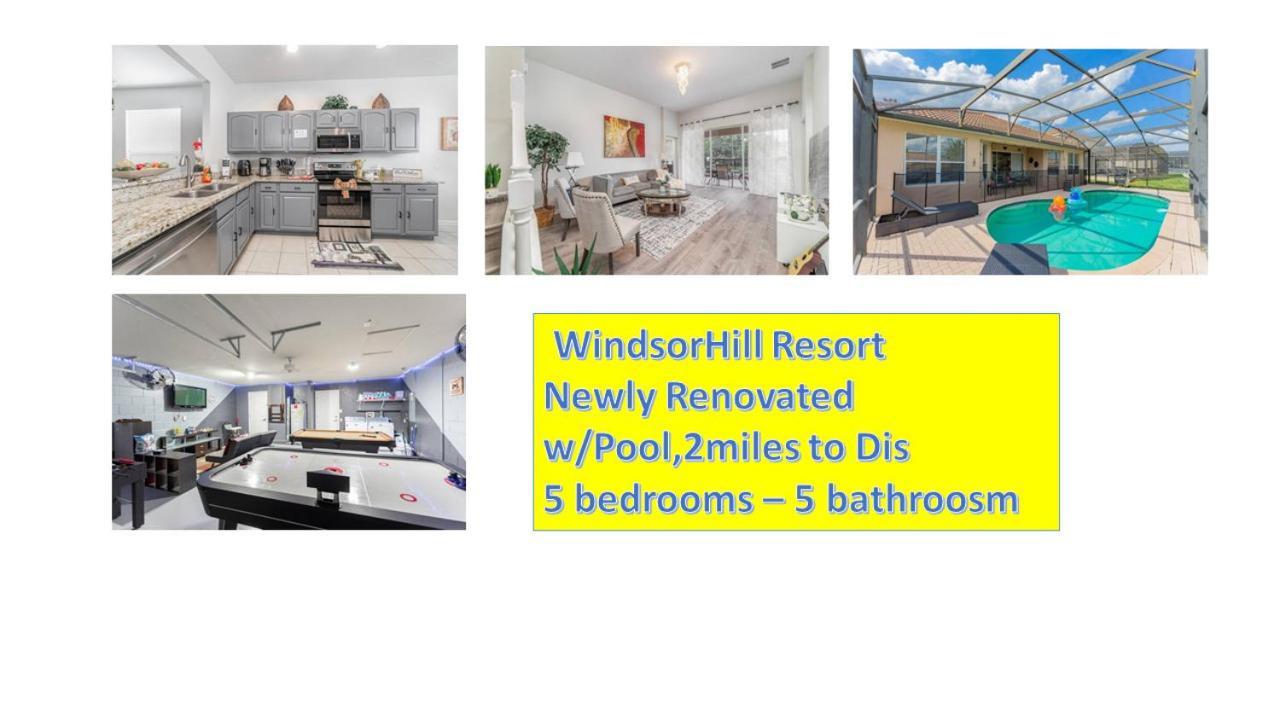 Windsor Hill Cheerful Villa W Pool 2Miles To Dis Ορλάντο Εξωτερικό φωτογραφία